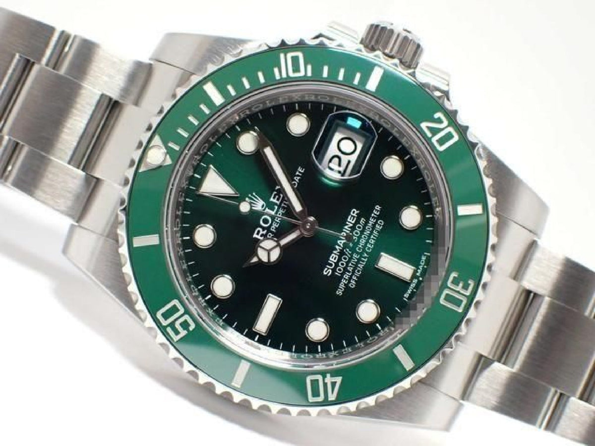 ROLEX Submariner date green Ref.116610LV '20 Aug Mens 192892857 hannari-shop