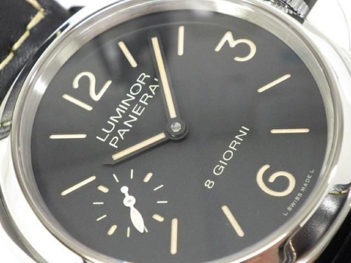 PANERAI Luminor Base 8 DAY'S 44 MM Ref.PAM00915 Genuine goods Mens 192912907 hannari-shop
