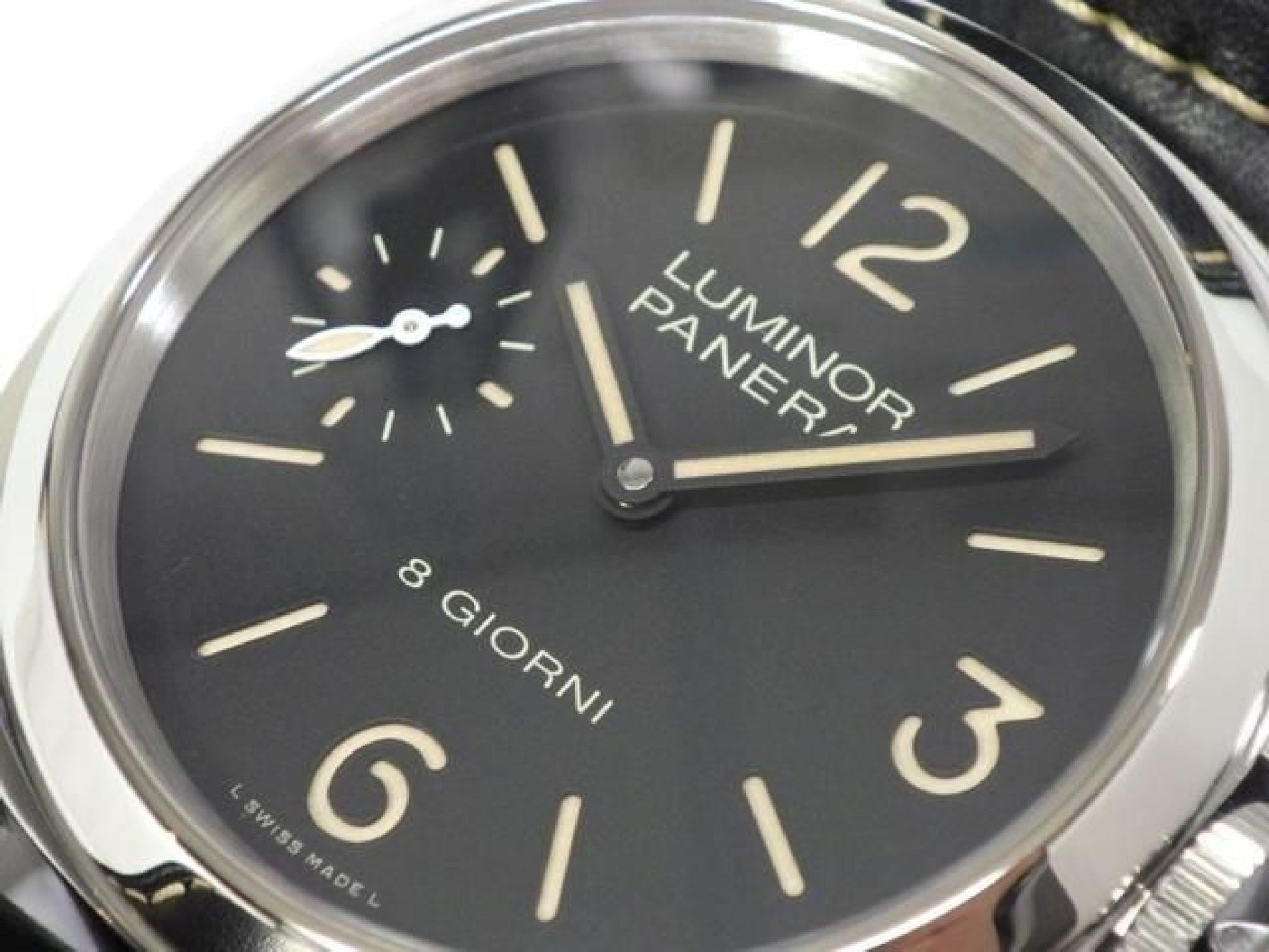 PANERAI Luminor Base 8 DAY'S 44 MM Ref.PAM00915 Genuine goods Mens 192912907 hannari-shop