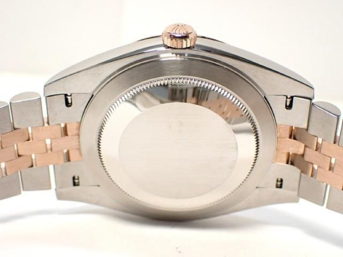 ROLEX Datejust 41 SS x Everose Gold combination Sundust Dial 126331 Mens 192921054 hannari-shop