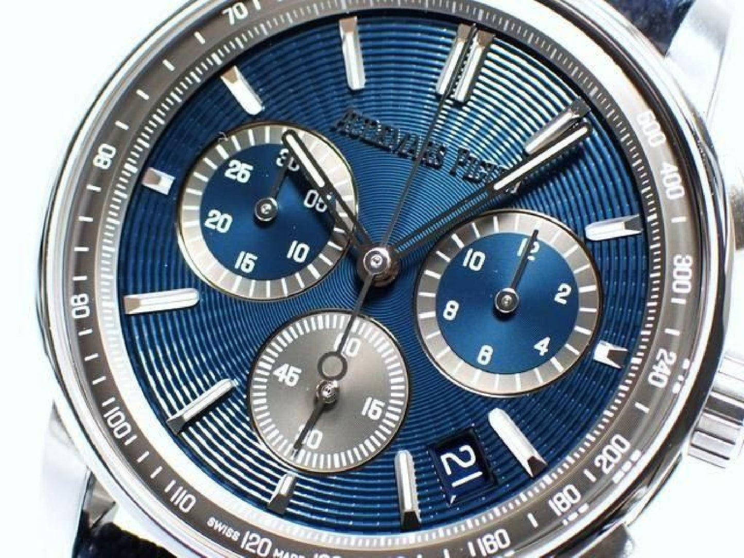 AUDEMARS PIGUET CODE 11.59 by  Chronograph blue 26393ST '23 Mens 192951696 hannari-shop
