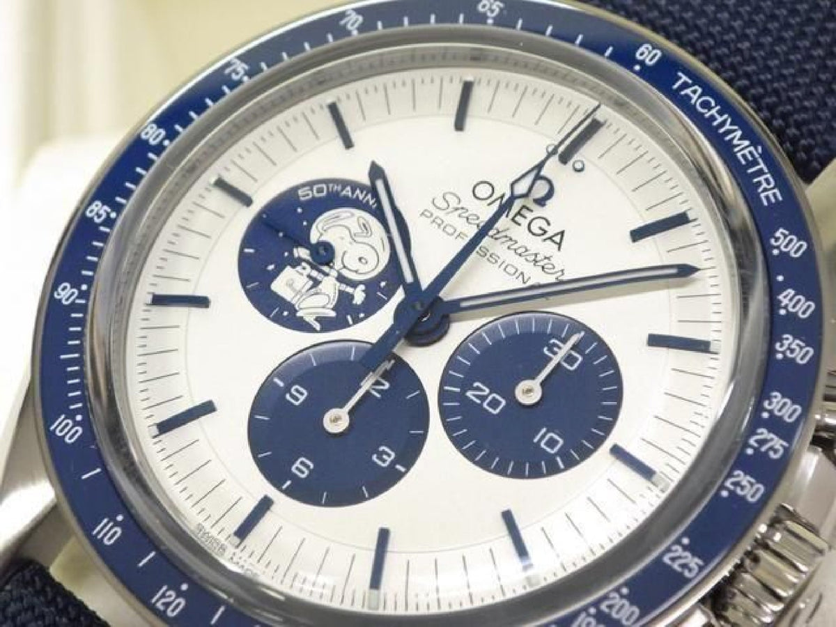 OMEGA Speedmaster silber Snoopy Award 50-Jubiläumsmodell 310.32.42.50.02.001 '26 gekauft unbenutzt Herrenuhr 192952015 hannari-shop