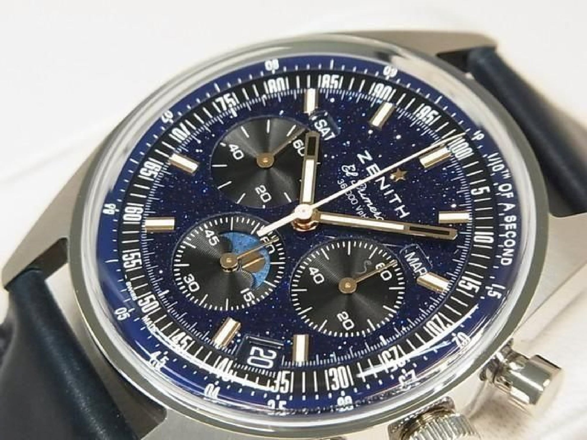 ZENITH Chrono Master Original triple calendar aventurine 03.3402.3610/53.C917  Lot Limited16 0 Lots Mens 192978469 hannari-shop