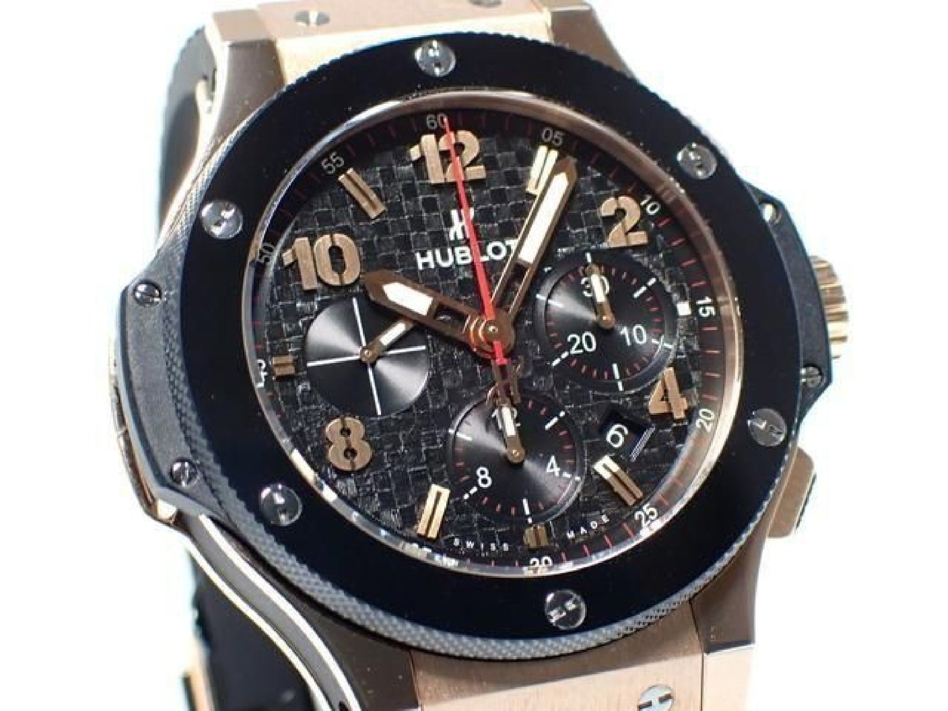 HUBLOT Big bang gold ceramic 18K red gold 301.PB.131.RX Genuine goods '22 Mens 192980209 hannari-shop