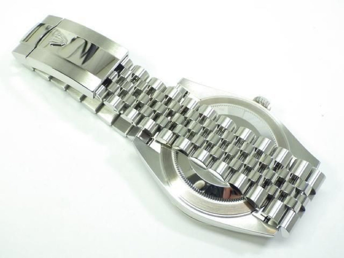 ROLEX Datejust 41 mint-green Jubilee Bracelet Ref.126334 Mens 192987931 hannari-shop
