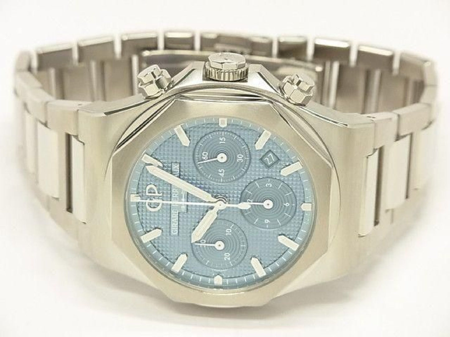 GIRARD PERREGAUX Laureato Chronograph 42 MM Eisblau world180 Los Limited Herren 193178415 hannari-shop