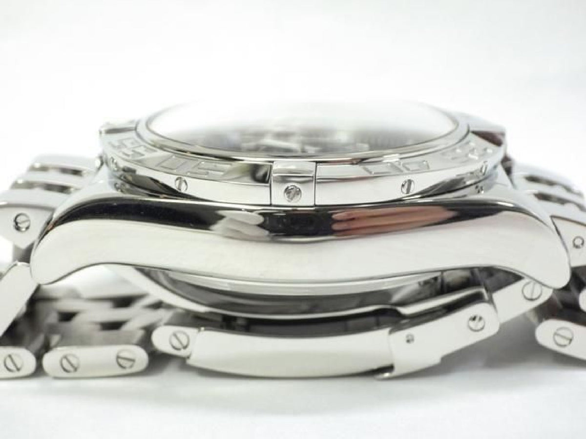 BREITLING Chrono Mat44 blau A011C89PA Japan Echtes Herrenmodell 193183946 hannari-shop