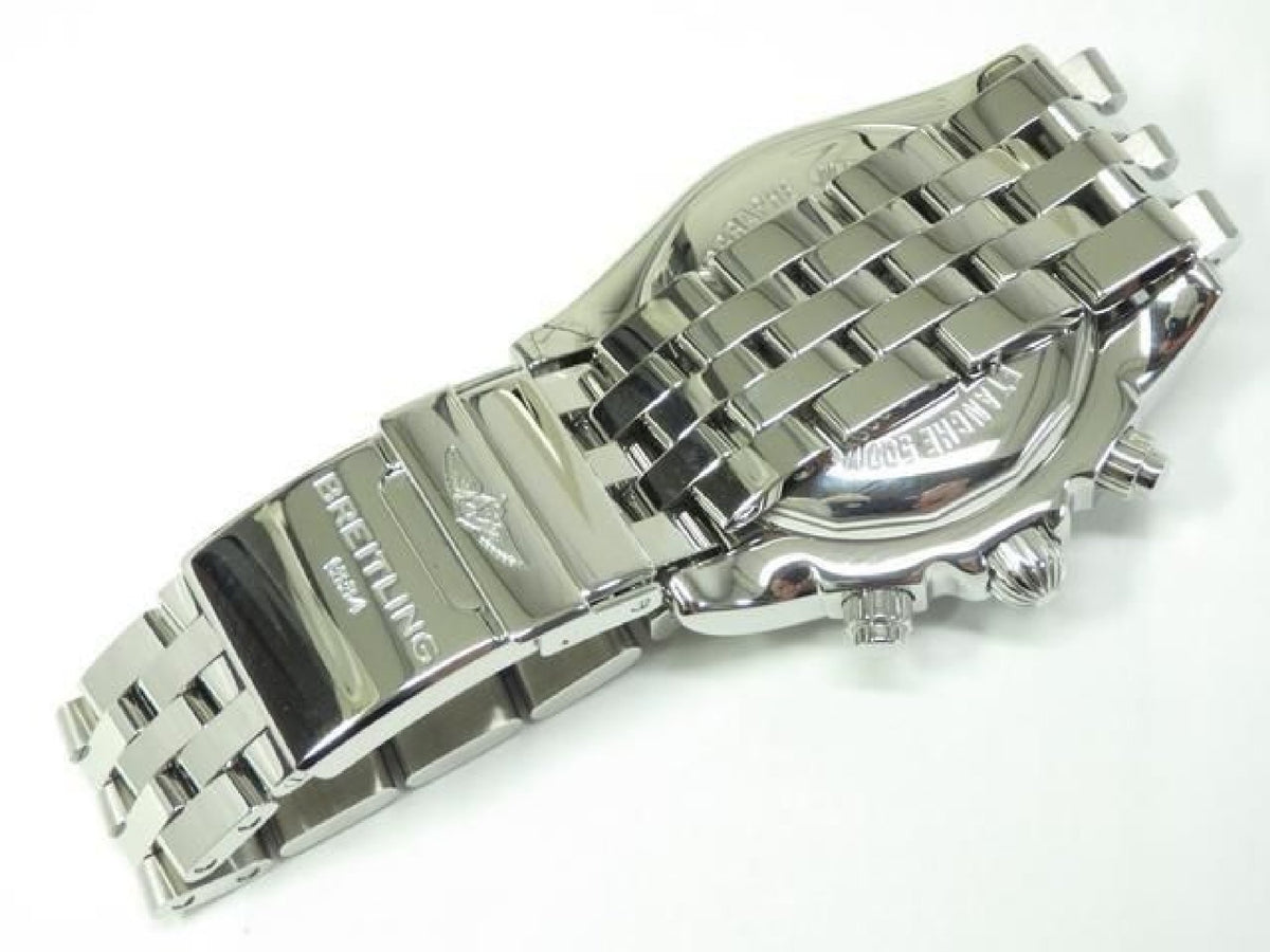 BREITLING Chrono Mat44 blau A011C89PA Japan Echtes Herrenmodell 193183946 hannari-shop