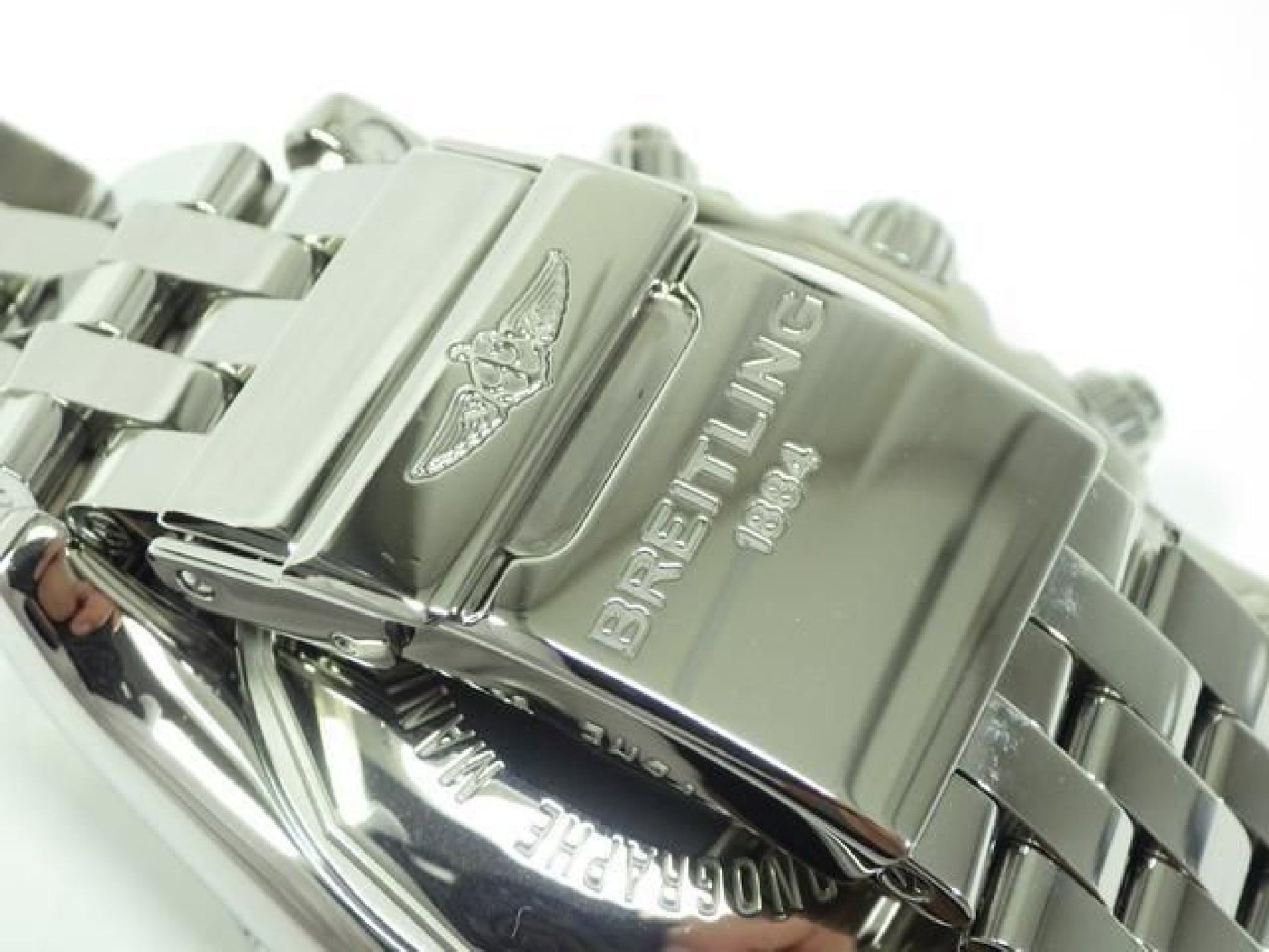 BREITLING Chrono Mat44 blau A011C89PA Japan Echtes Herrenmodell 193183946 hannari-shop