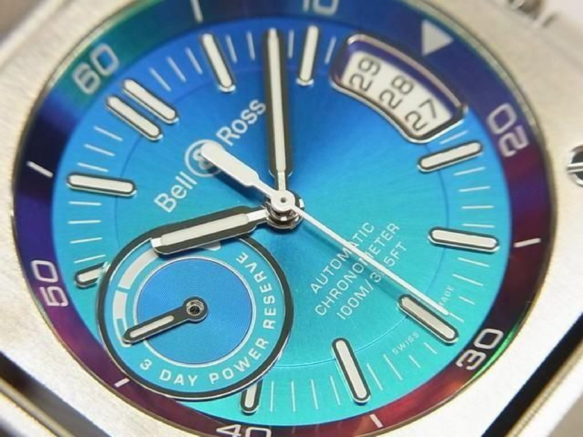 BELL & ROSS BR-X5 irisierend BRX5R-IRS-ST/SRB unbenutzt Herren 193184259 hannari-shop