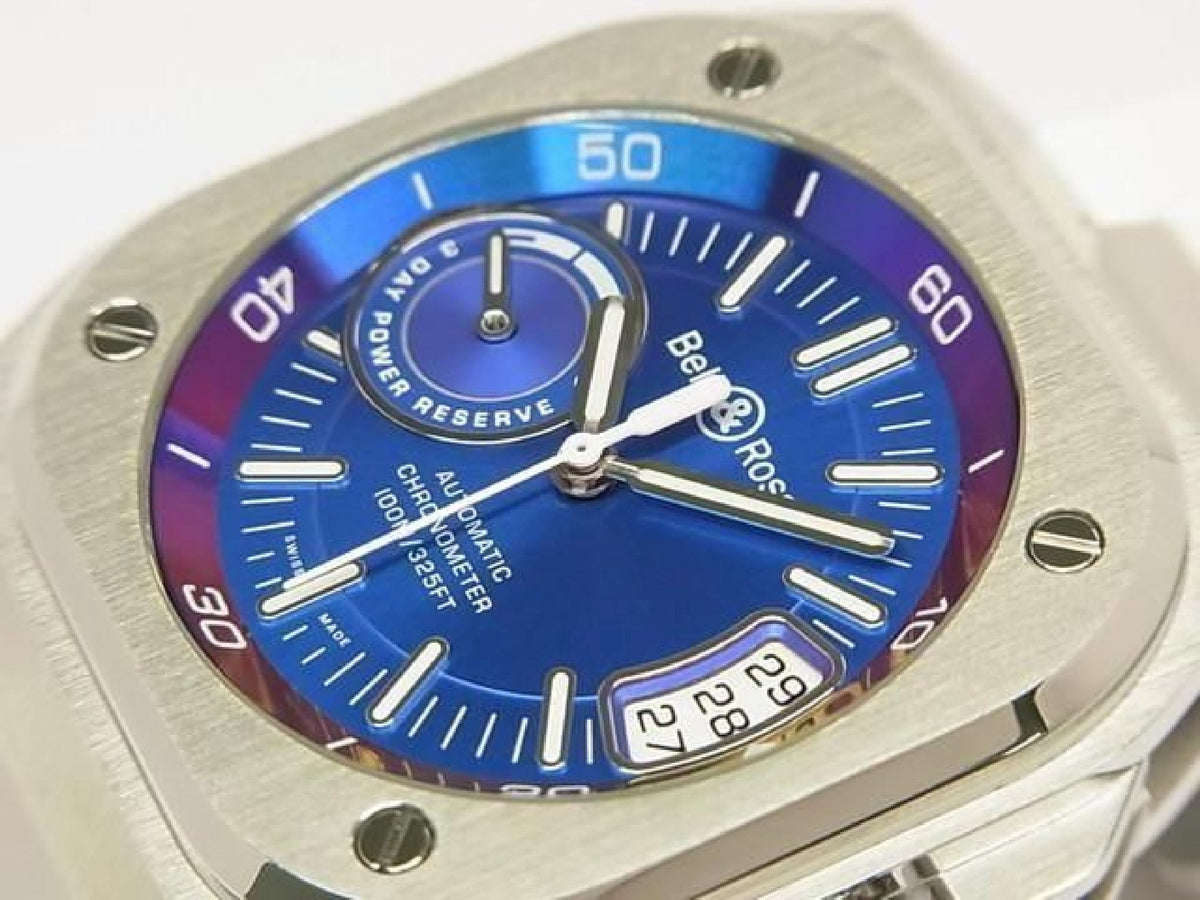 BELL & ROSS BR-X5 irisierend BRX5R-IRS-ST/SRB unbenutzt Herren 193184259 hannari-shop