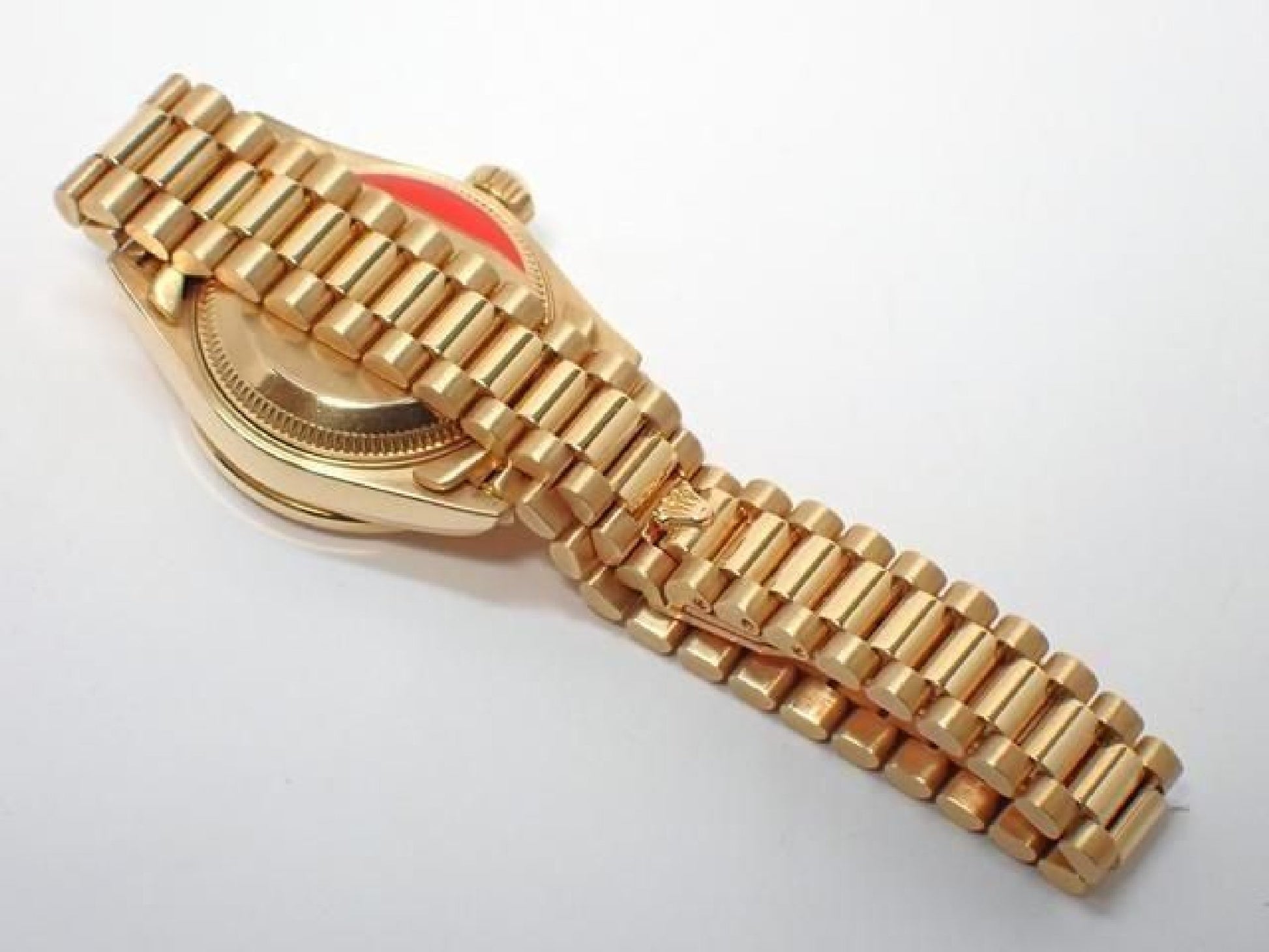 ROLEX Datejust champagne 10P diamond bezel diamond 18KYG President Bracelet A series Mens 193199743 hannari-shop