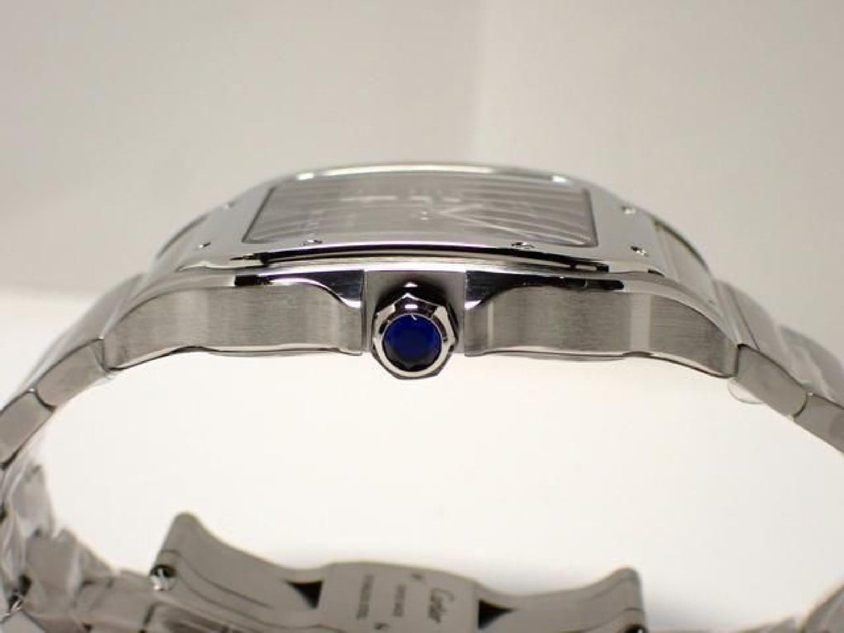 CARTIER Santos de  LM blau WSSA0030 '24 Damen 193238805 hannari-shop
