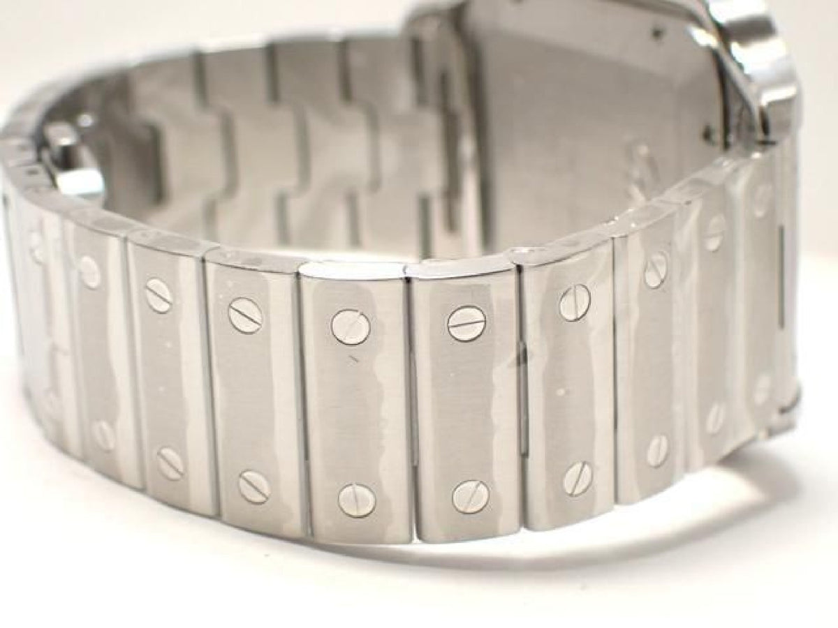 CARTIER Santos de  LM blau WSSA0030 '24 Damen 193238805 hannari-shop