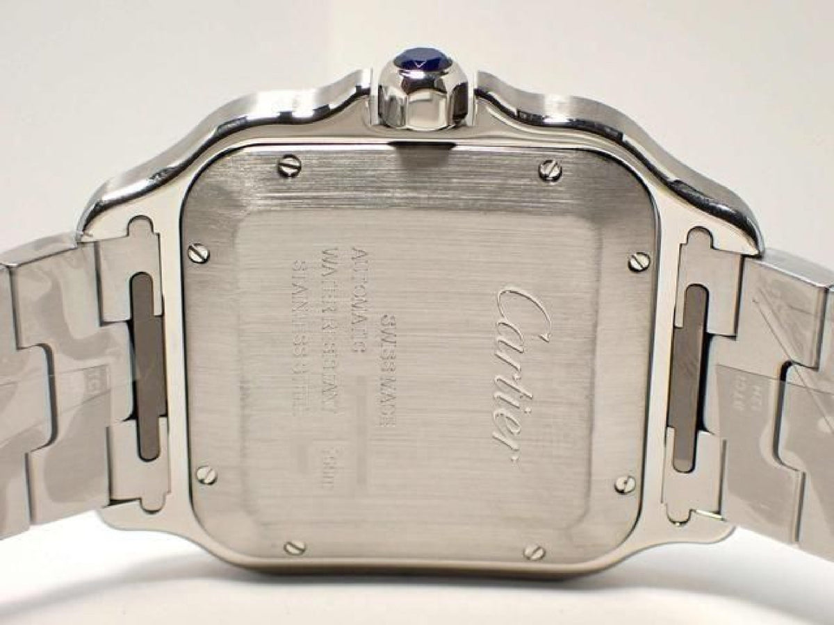 CARTIER Santos de  LM blau WSSA0030 '24 Damen 193238805 hannari-shop