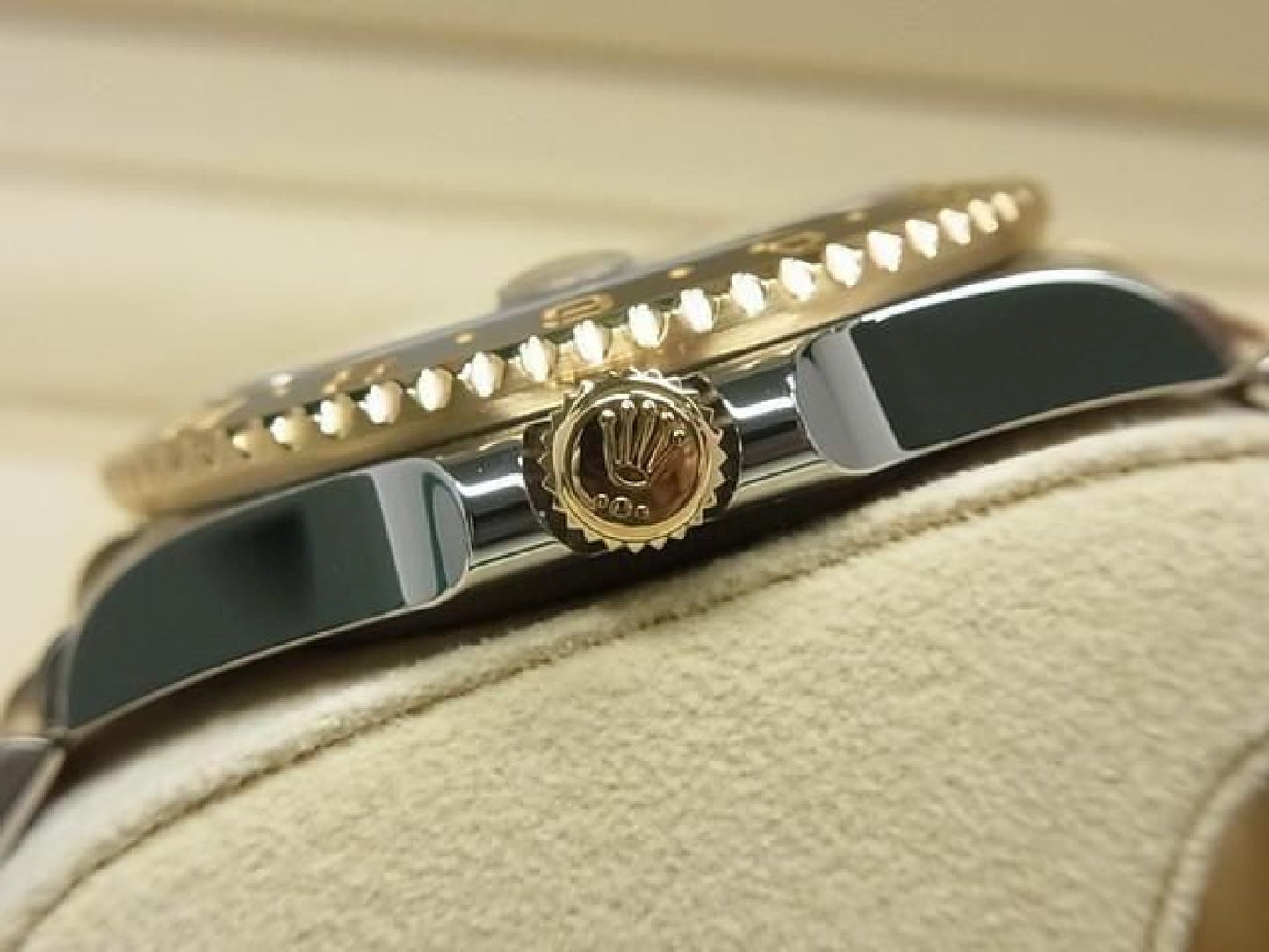 ROLEX GMT MasterII SS xYG black x gray bezel 126713GRNR '23 purchased Mens 193268737 hannari-shop