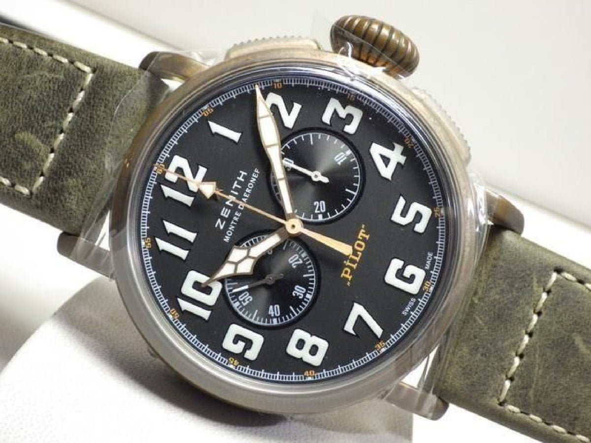 ZENITH Pilot's Type20 Chronograph EXTRA SPECIAL 29.2430.4069/21.C800 Mens 193285543 hannari-shop