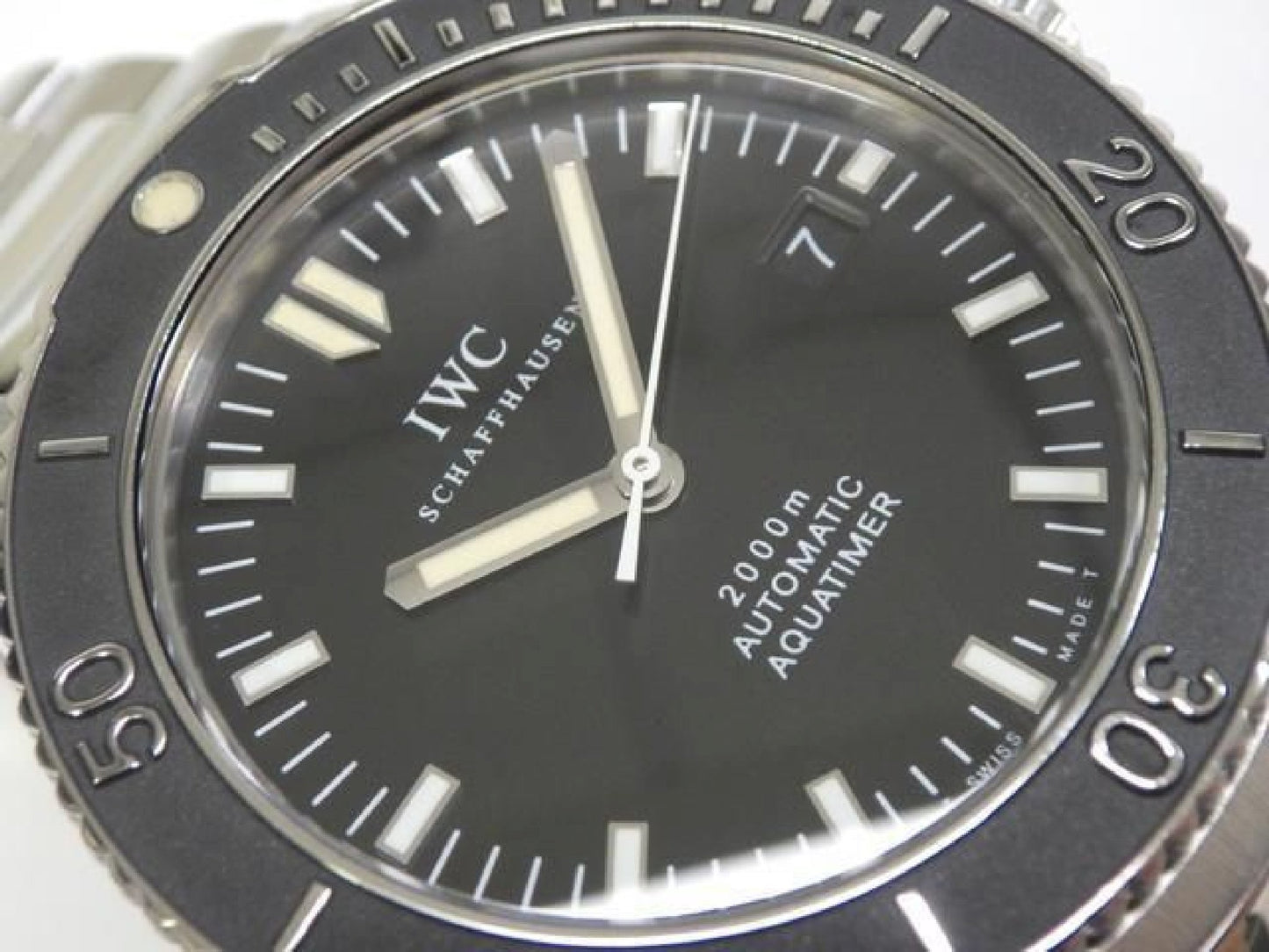 IWC GST Aquatimer Edelstahl 3536-002 Fisch Krone Herren 193346073 hannari-shop