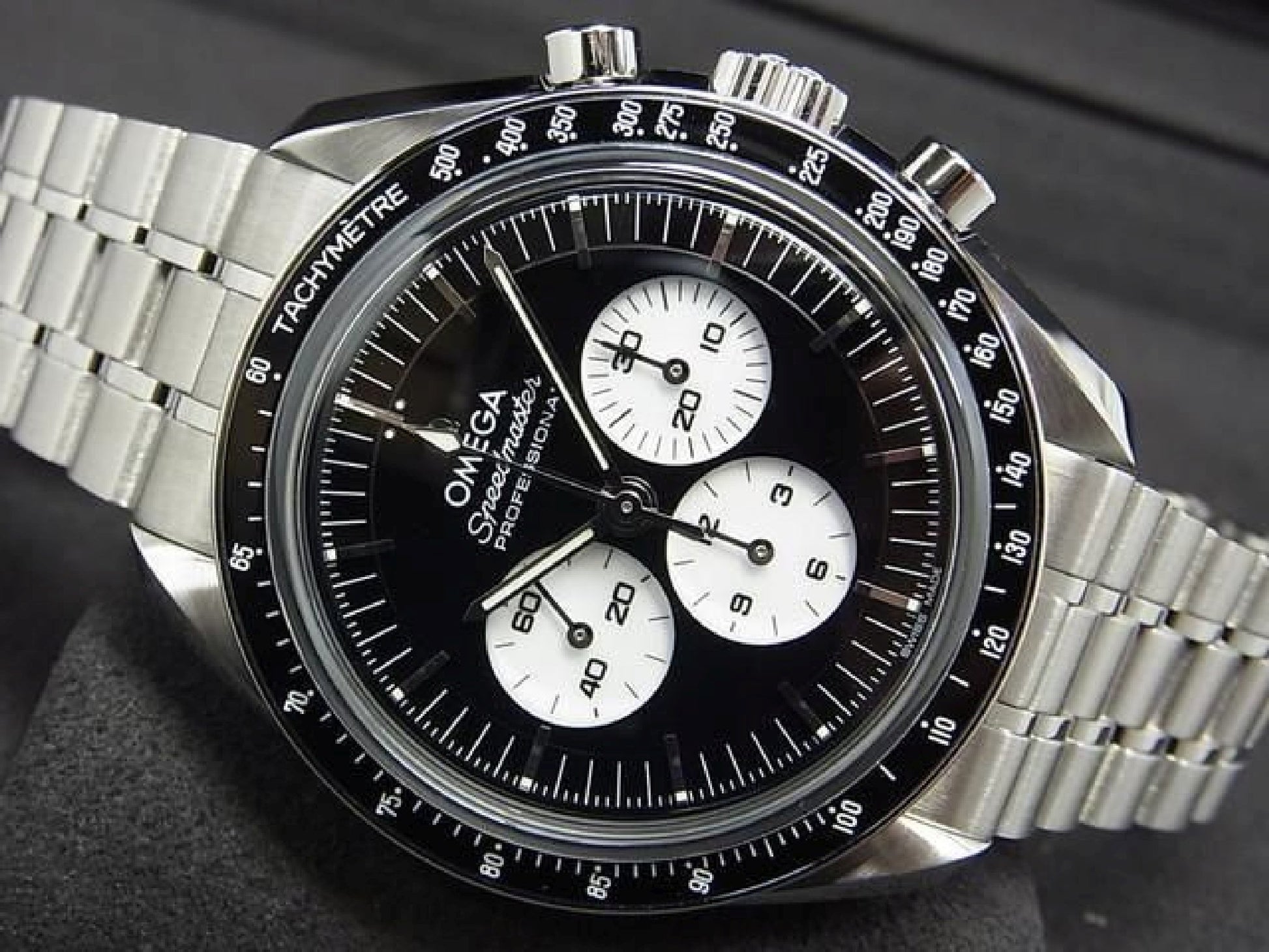 OMEGA Speedmaster moon watch Professional black Mens 193349503 hannari-shop