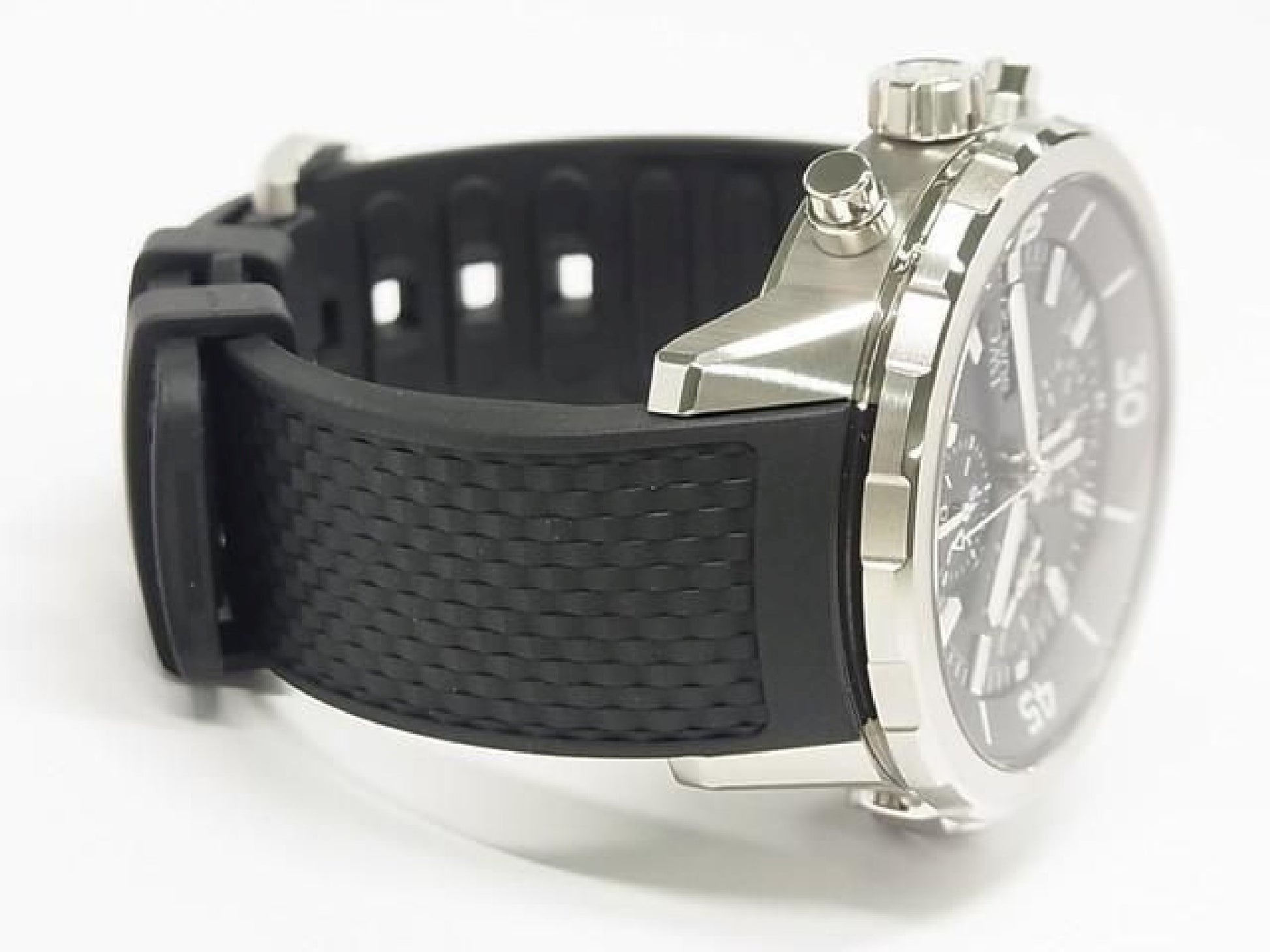IWC Aquatimer Chronograph schwarz IW376803 echtes Armband Herren 193350077 hannari-shop