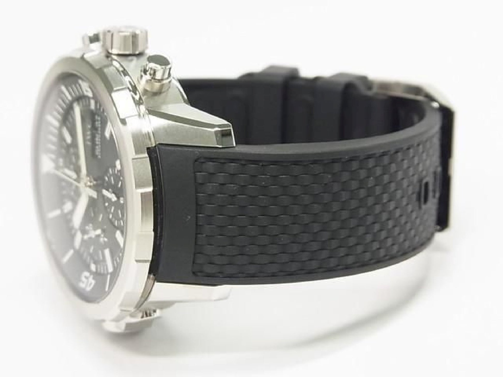 IWC Aquatimer Chronograph schwarz IW376803 echtes Armband Herren 193350077 hannari-shop