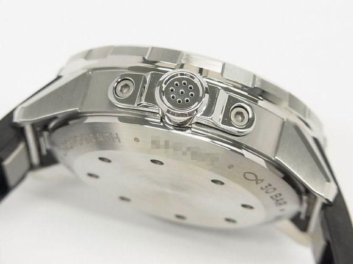 IWC Aquatimer Chronograph schwarz IW376803 echtes Armband Herren 193350077 hannari-shop