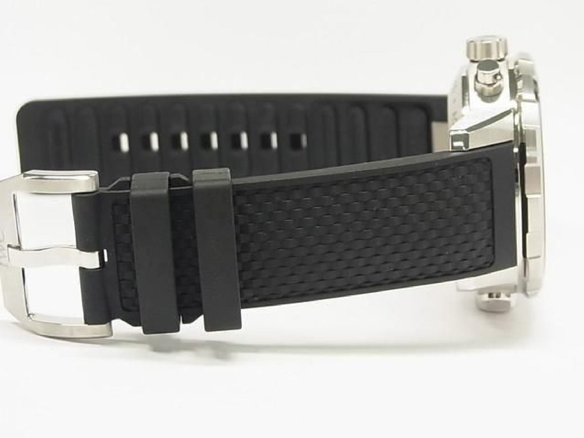 IWC Aquatimer Chronograph schwarz IW376803 echtes Armband Herren 193350077 hannari-shop