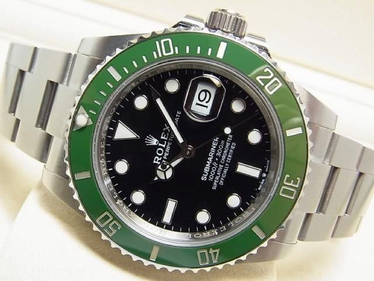 ROLEX Submariner date green bezel 126610LV '25 purchased Mens 193372417 hannari-shop