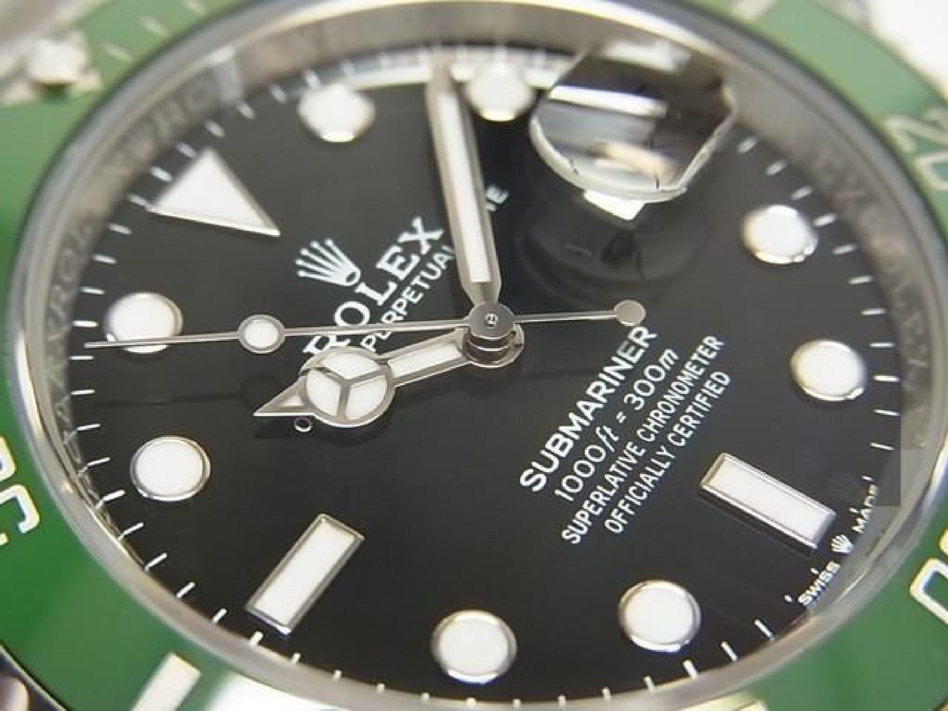 ROLEX Submariner date green bezel 126610LV '25 purchased Mens 193372417 hannari-shop