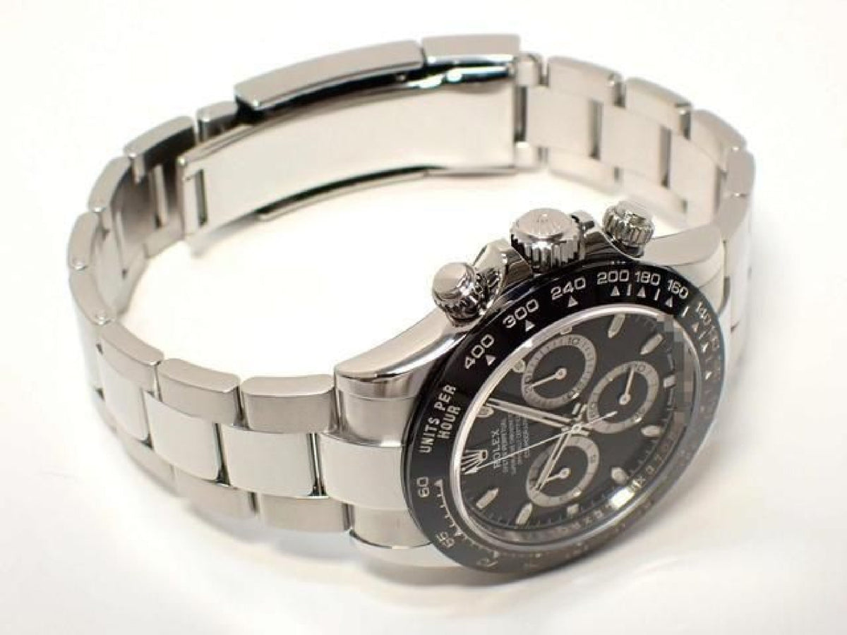 ROLEX Daytona black Dial 116500LN '19 Mens 193382937 hannari-shop