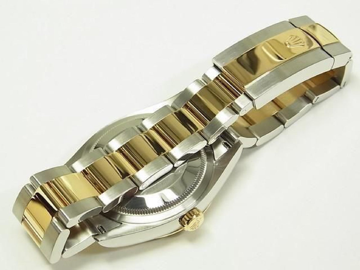 ROLEX Datejust36 SS xYG champagne Ref.126203 Mens 193492858 hannari-shop
