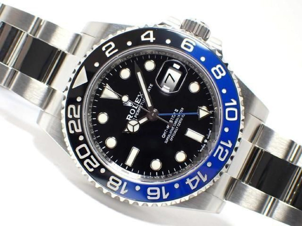 ROLEX GMT MasterII blue black bezel 126710BLNR Oyster Bracelet '21 Mens 193686363 hannari-shop