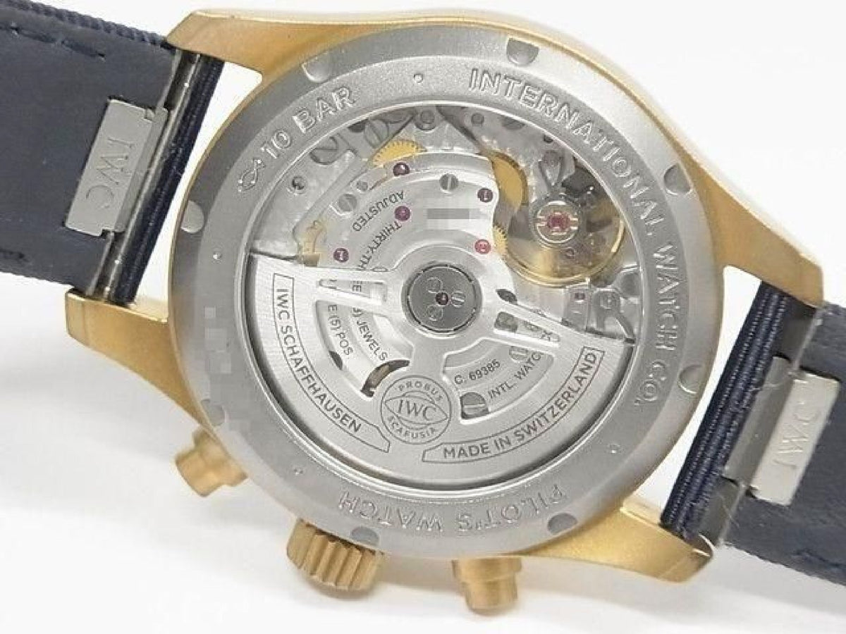 IWC Pilot's watch Chronograph 41 bronze IW388109 '26 purchased Mens 193723227 hannari-shop