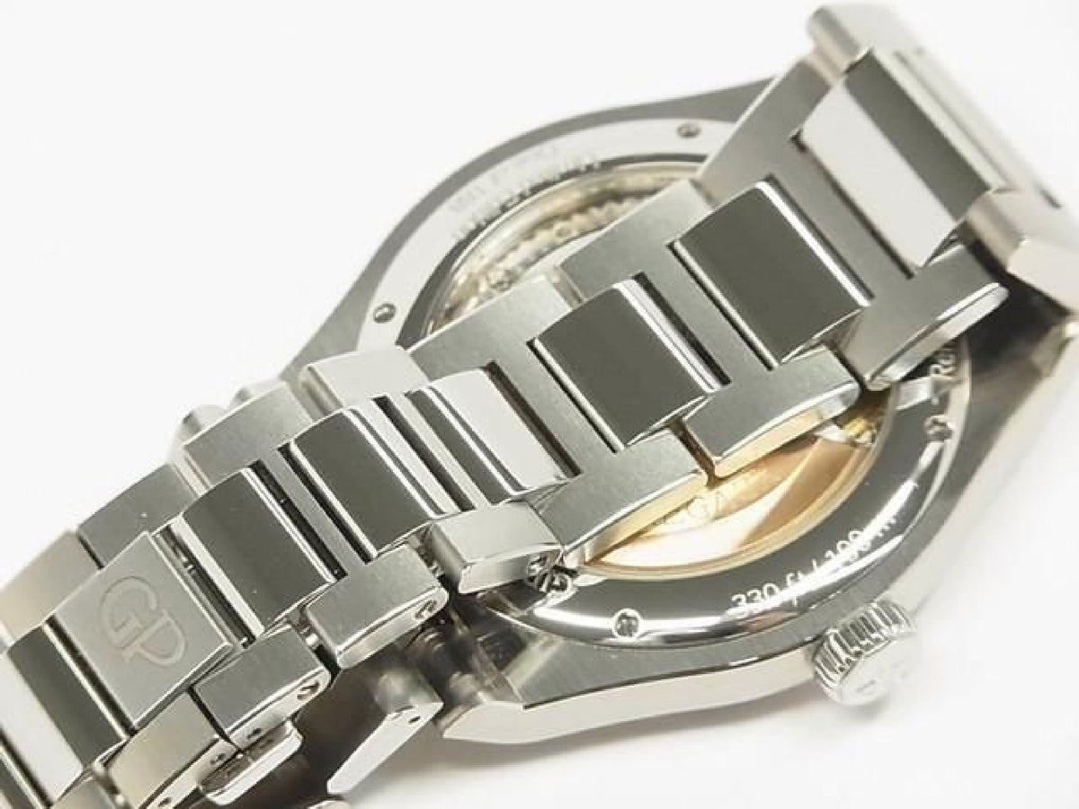GIRARD PERREGAUX Laureato 42 MM black Onyx 81010-11-636-11A 188 Lot Limited Mens 193800388 hannari-shop