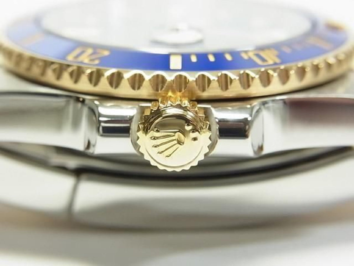 ROLEX Submariner date SS xYG blaues 8P Diamant Ref.116613GLB Herren 193804161 hannari-shop