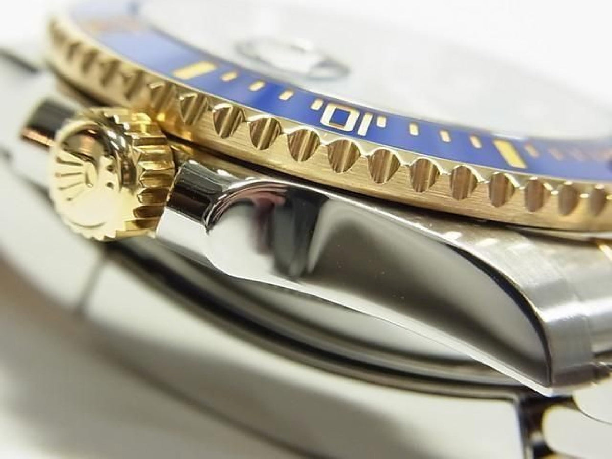 ROLEX Submariner date SS xYG blaues 8P Diamant Ref.116613GLB Herren 193804161 hannari-shop