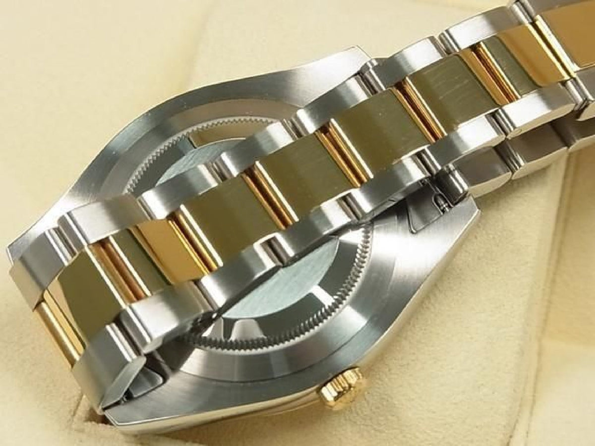 ROLEX DatejustII SS xYG Kombination Black Roman 116333 Originalware Herren 193837301 hannari-shop