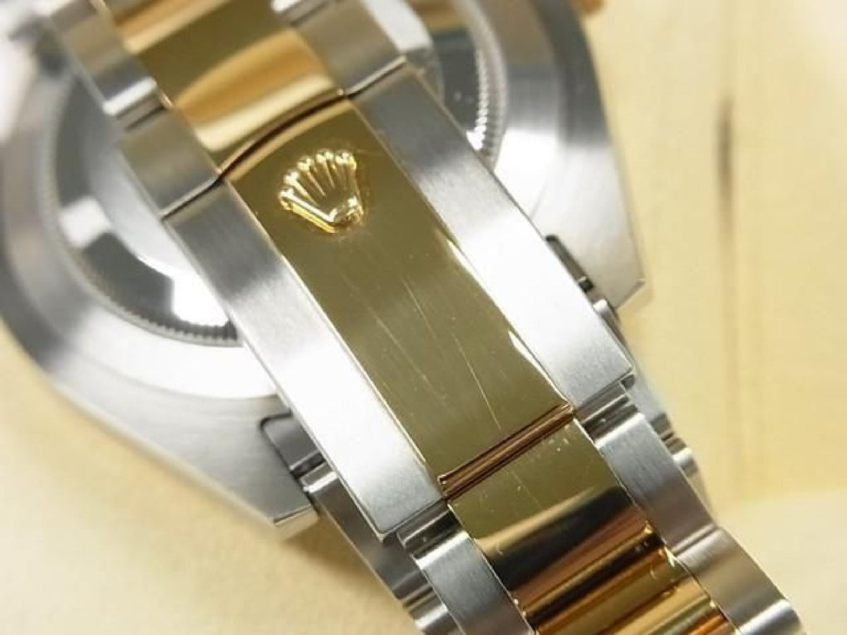 ROLEX DatejustII SS xYG Kombination Black Roman 116333 Originalware Herren 193837301 hannari-shop