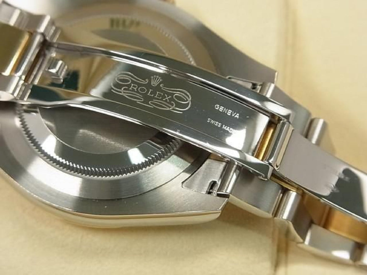 ROLEX DatejustII SS xYG Kombination Black Roman 116333 Originalware Herren 193837301 hannari-shop