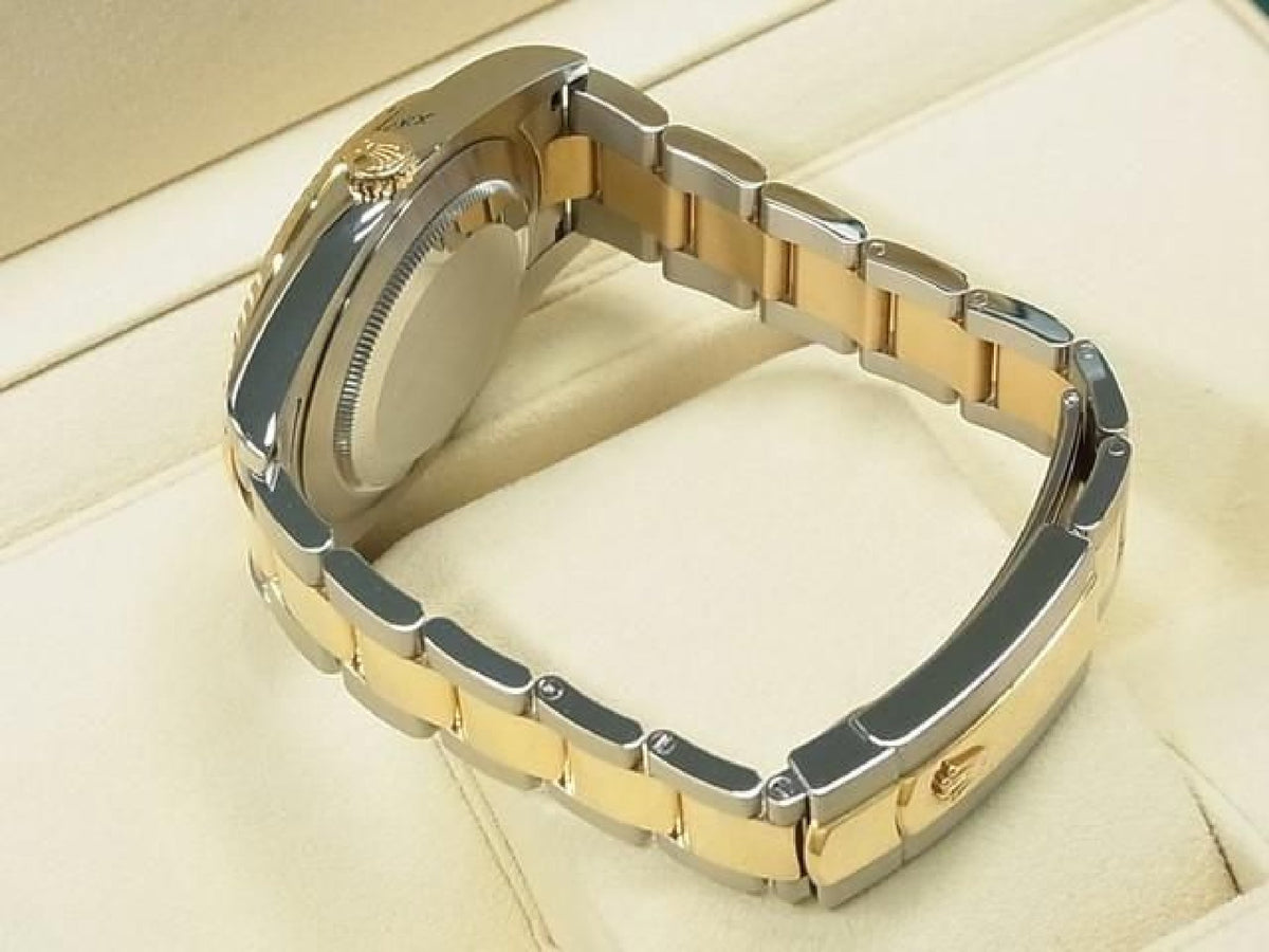 ROLEX DatejustII SS xYG Kombination Black Roman 116333 Originalware Herren 193837301 hannari-shop