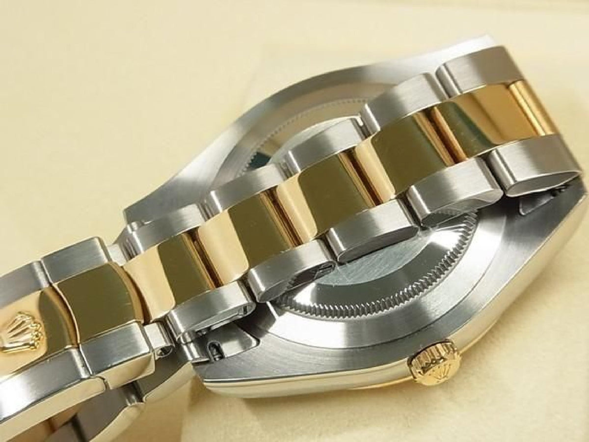 ROLEX DatejustII SS xYG Kombination Black Roman 116333 Originalware Herren 193837301 hannari-shop