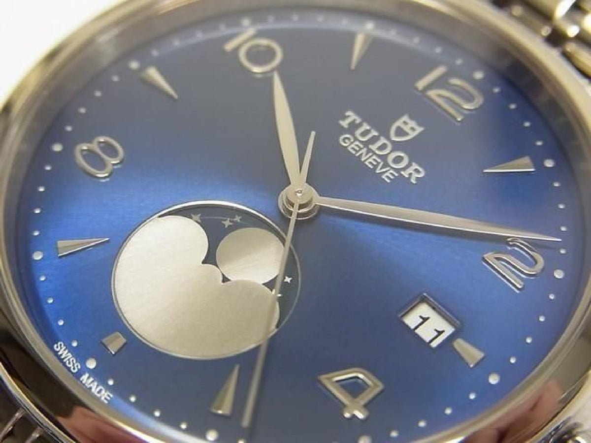TUDOR 1926 Luna blue Dial 39 MM Ref.91560 Mens 193837610 hannari-shop