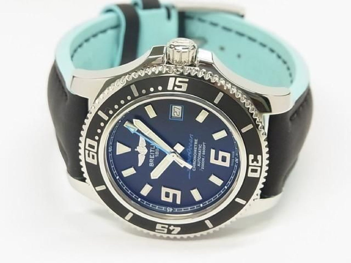 BREITLING Superocean 44 schwarz A17391A8/BA79 Herren 193838529 hannari-shop