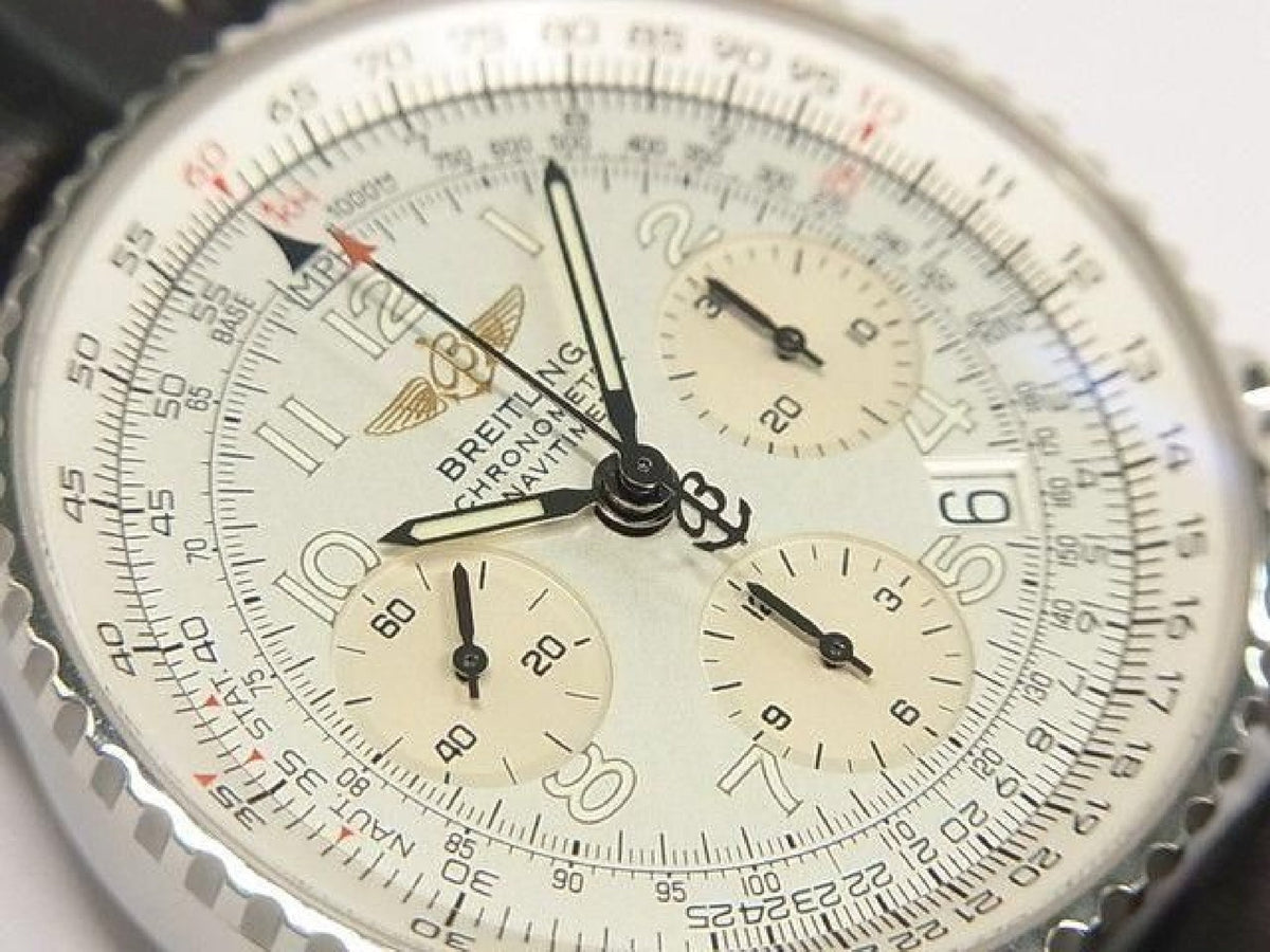 BREITLING Navitimer silver Dial A23322 Mens 193891168 hannari-shop