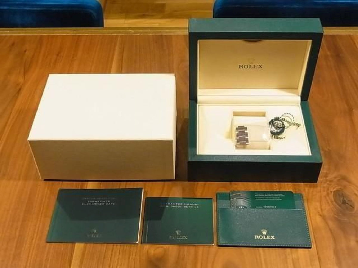 ROLEX Submariner date green bezel 126610LV '22 purchased Mens 193897908 hannari-shop