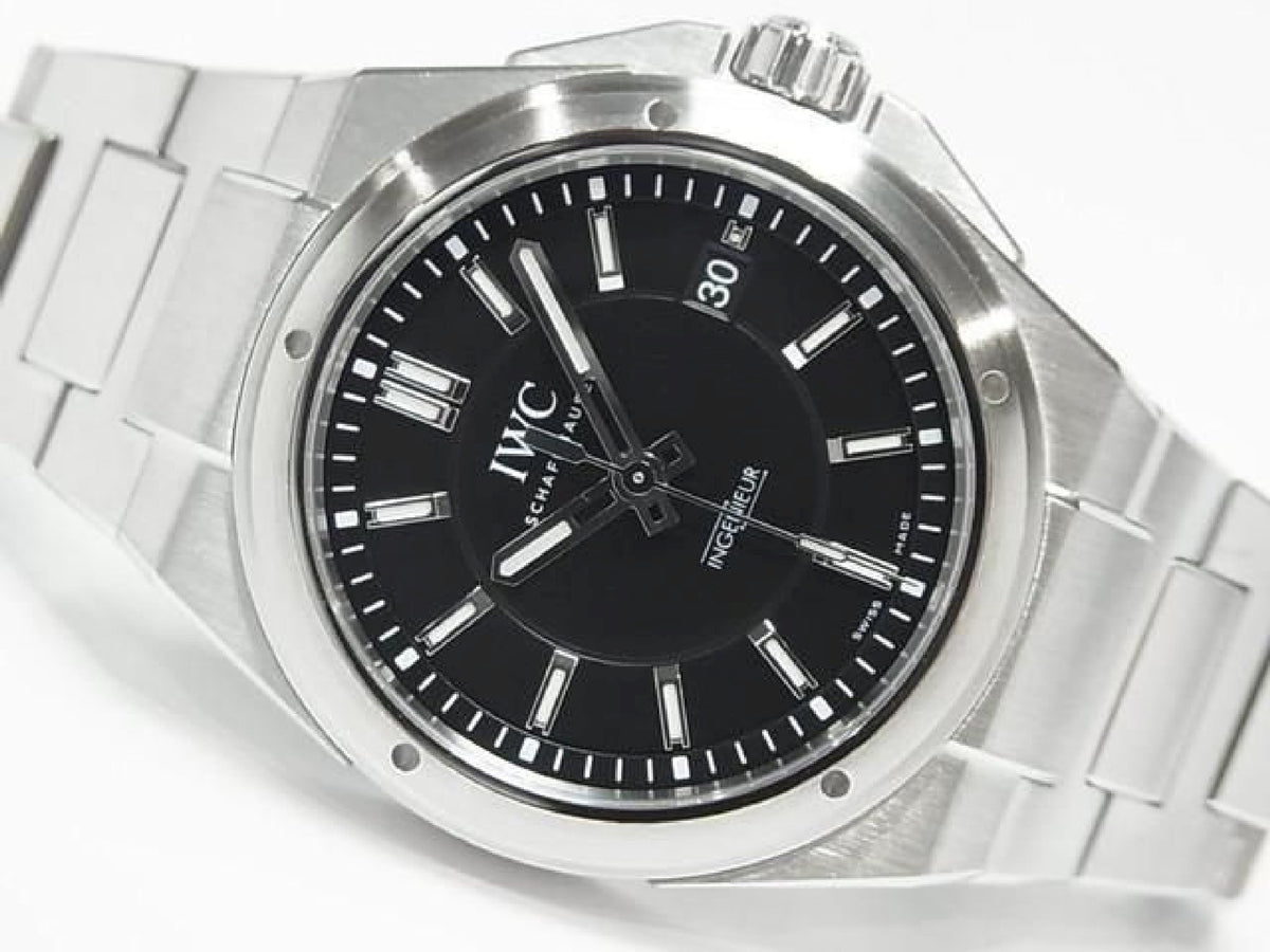 IWC Ingenieur Automatic 39 MM schwarz IW323902 Herren 193912535 hannari-shop