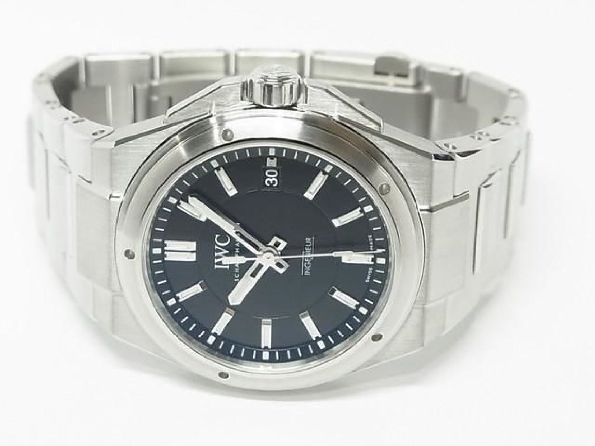 IWC Ingenieur Automatic 39 MM schwarz IW323902 Herren 193912535 hannari-shop
