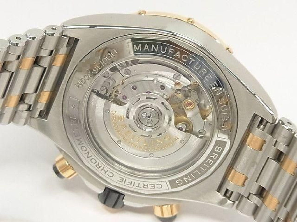 BREITLING Super Chrono Mat B01 44 SS x red gold UB0136 Bracelet Specification Mens 193917457 hannari-shop