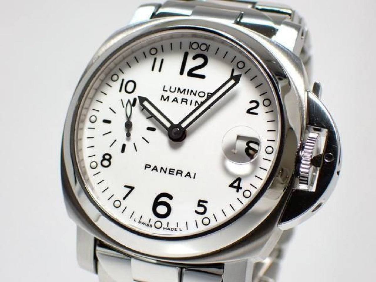 PANERAI Luminor Marina white 40 MM PAM00051 '06 Mens 194014018 hannari-shop