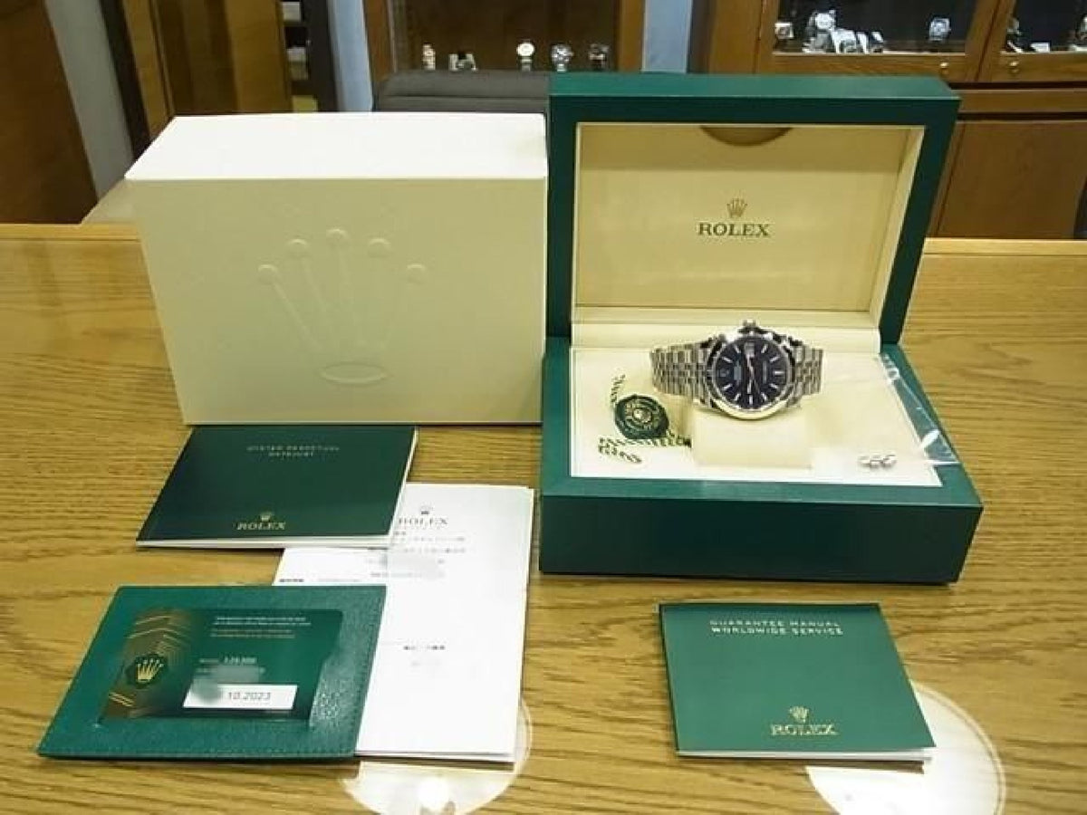 ROLEX Datejust41 blue fluted motif Ref.126300 Mens 194031462 hannari-shop